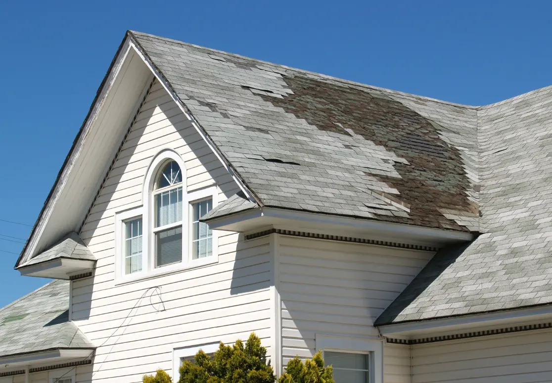 Roof under maintenance